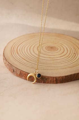 Holistic Charms Gold Plated Sterling Silver Charm Pendant With Chain-Gold / 18 inches Adjustable upto 20 inches