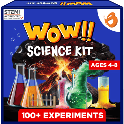 Wow Chemistry Science Kit | 100+ experiments | ages 4-8
