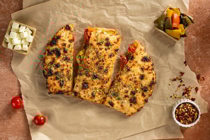 Vegetable Stuffed Garlic Bread