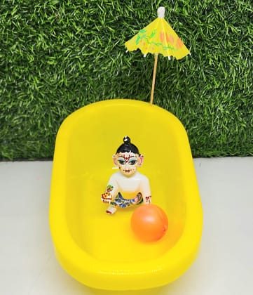 laddu gopal bath tub (random colour)