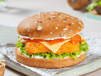 Peri Peri Paneer PRO Burger