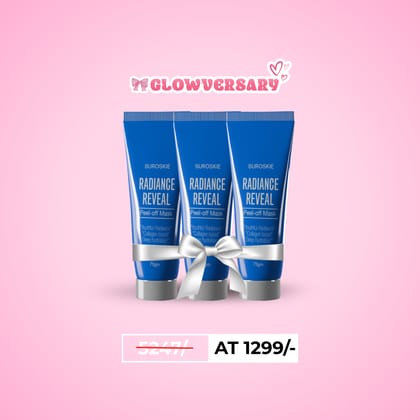 3 Radiance Reveal Peel Off Mask At ₹1299