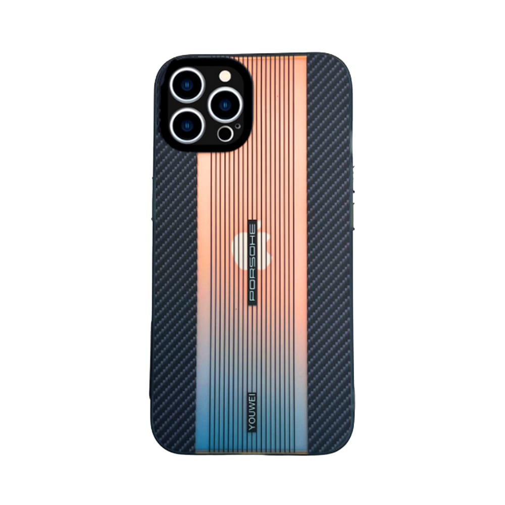 Porsche -   Carbon Fiber Textured iPhone Case-iPhone 11