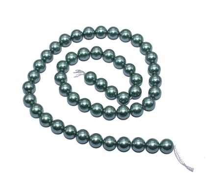 Natural Freshwater Round Pearl Oysters Loose Beads for  Craft & Jewelry Making.  FWP-053-Per String Of Approx 50 Pcs / 8 MM