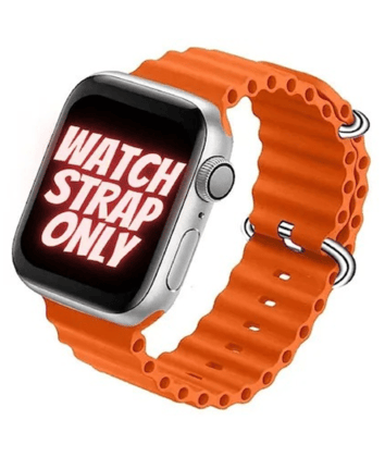 Ocean Band For Apple Watch Series ULTRA/9/8/7/6/5/4 SE- ORANGE-49/45/44/42 MM