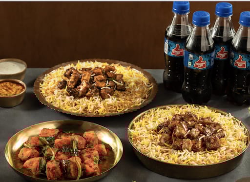Pepper Paneer Biryani Family Combo (Serves 4)