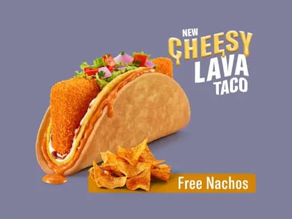 Cheesy Lava Taco (BurgerKiller) Non-Veg Overload