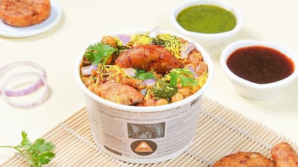 Tikki Chole Chaat