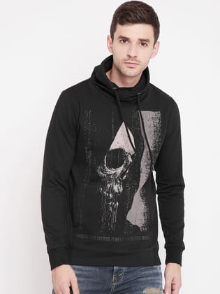 18-MATRIX-SKULL-L / Black