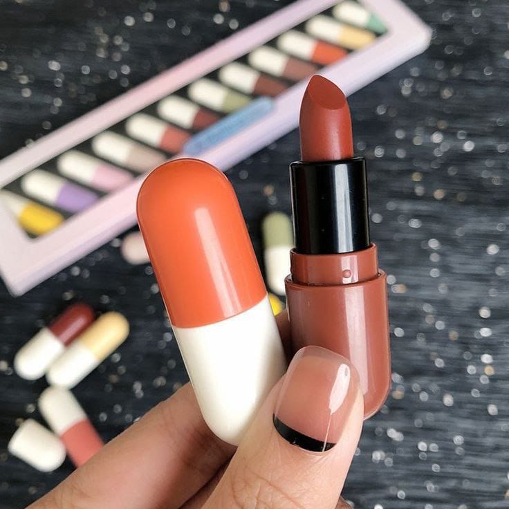 Long Lasting Capsule Matte Lipstick (Set Of 16)