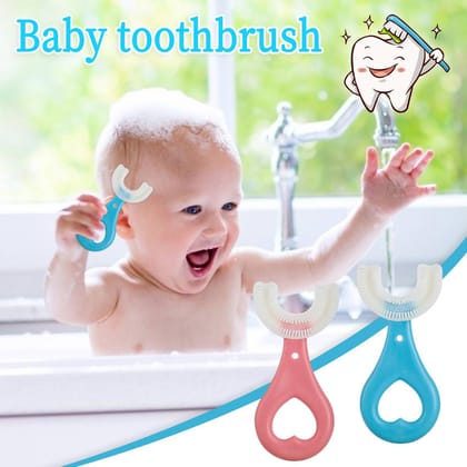 MEHRAAZ STORE U-Shaped Baby Toothbrush