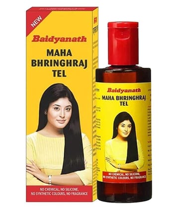 Baidyanath Mahabhringraj oil Hair Oil (100 ml*4) Oil 100 ml