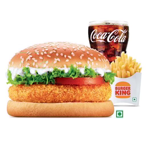 BK Veggie Burger Combo (M)