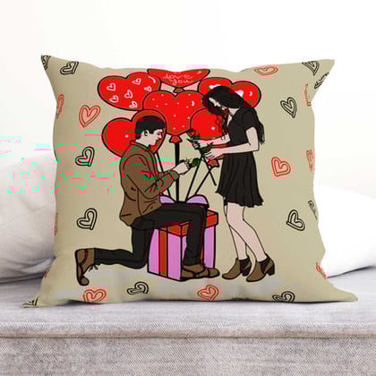 The proposal-Satin Cushion / 16x16 / without