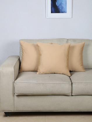 Maati - Set Of 3 Cushion Covers (Beige) - Medium