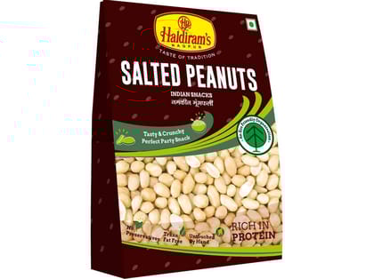 Haldiram's Salted Peanuts standy Namkeen - 200 gm