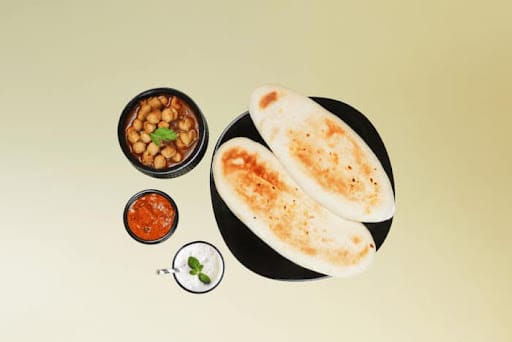 Chole Kulcha & Sweet Lassi