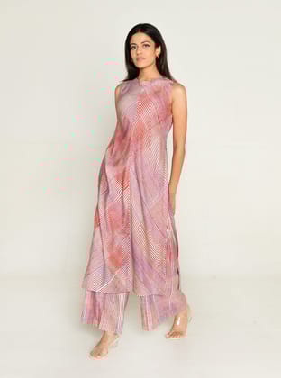 Plosky Cloud High Slit Kurta-XS