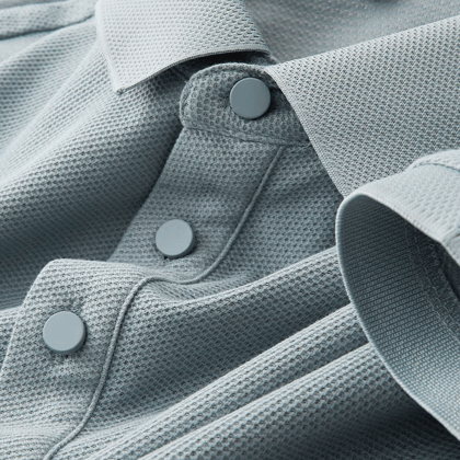 The Modern Elegance Polo T-Shirt-S/38 / Grey