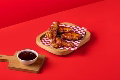 BBQ Baked Chicken Wings 4pc