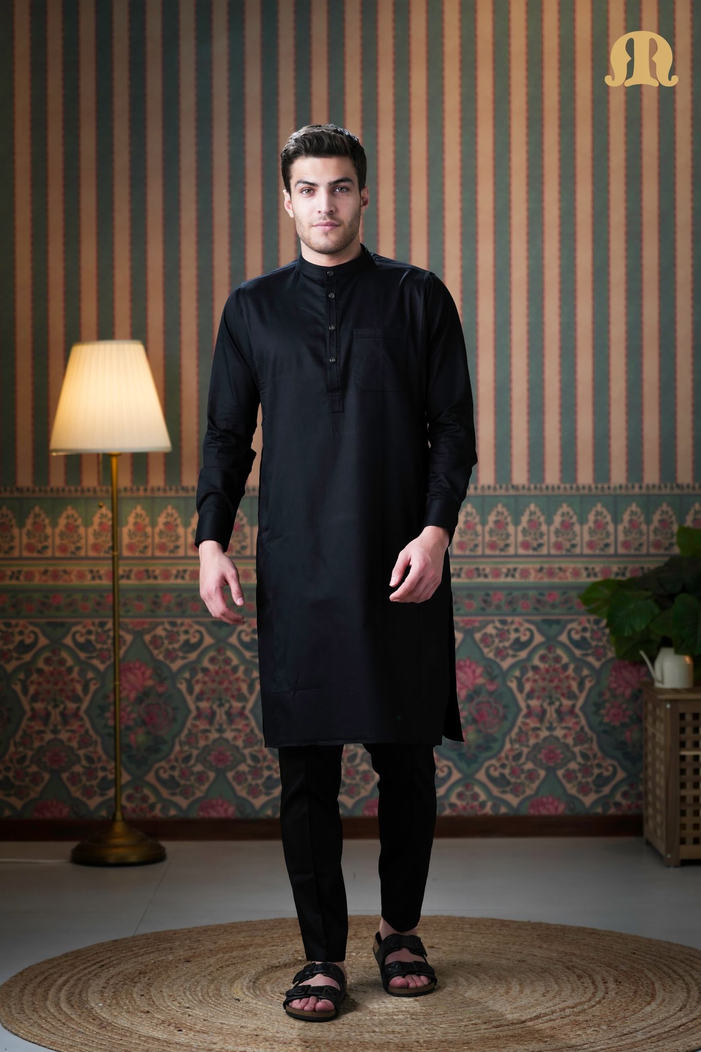 Terfi Kali Kurta Black 2.0 for Men-S