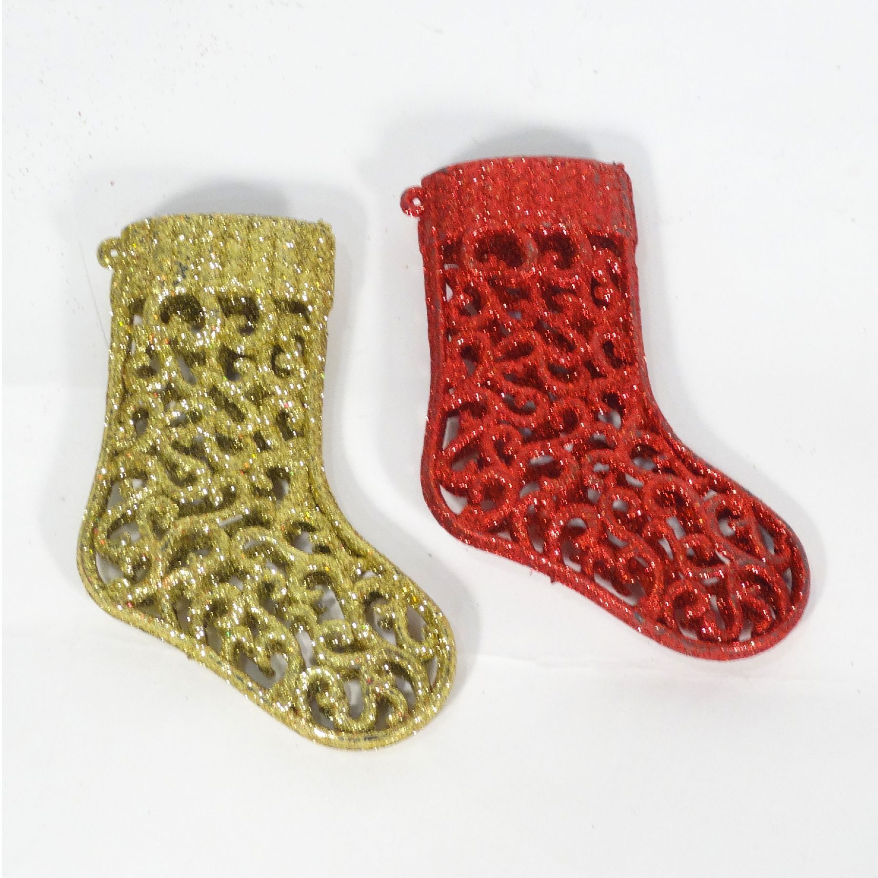 Wanna Party Santa Stockings Tree Hanging Decorations - 2PC
