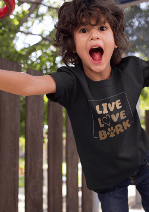Live Love Bark-20 (2~3 yrs) / BLACK