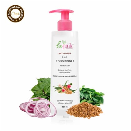 Control Hairfall & Frizz with Methi Dana 8-in-1 Conditioner