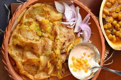 Aloo Pyaz Naan