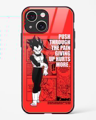 Vegeta Quote Glass Case Phone Cover
