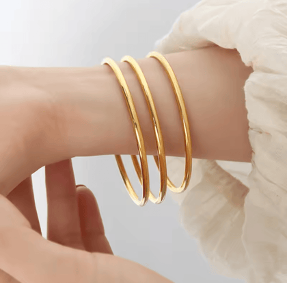 Plain Shiny Bangle-2.4