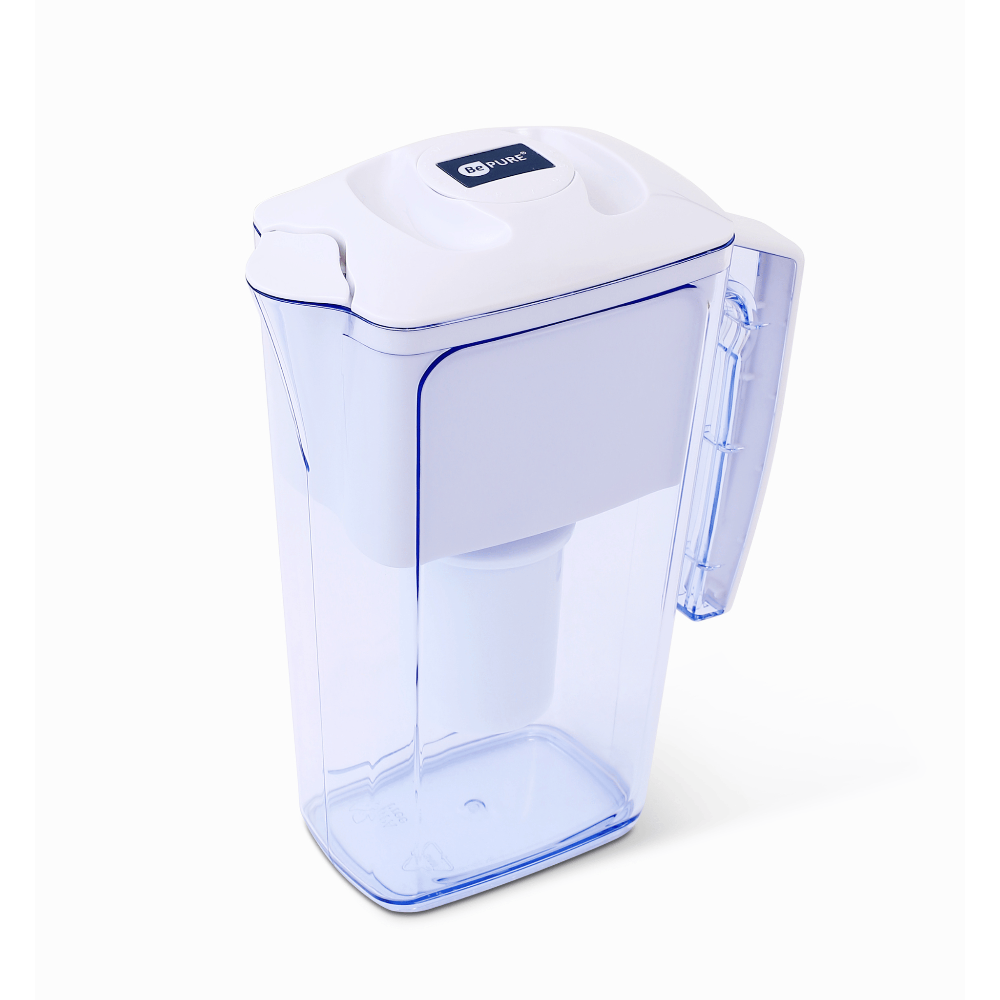 Bepure Premium Alkaline Water Filter Pitcher- 2.5 L | Get Balanced pH Up to 9 | Ideal for Acidity Issues | BPA Free | Works Up to 250 ppm TDS(There is a waitlist of 8-10 days )