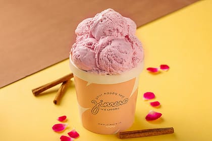 Rose N Cinnamon Ice Cream