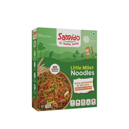 Saapido Little Millet Noodles 180 g