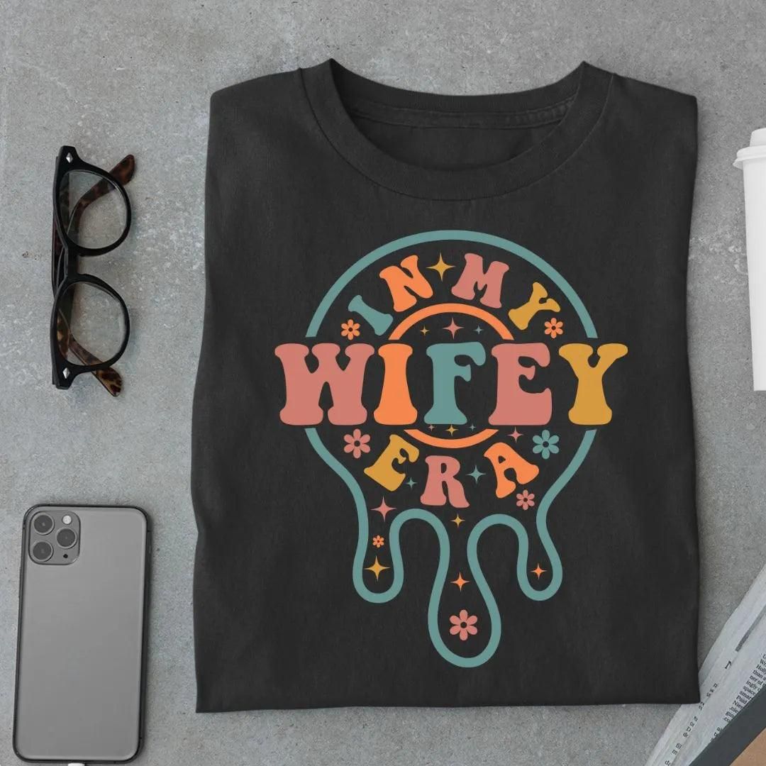 Wife Era T Shirt-Black / S