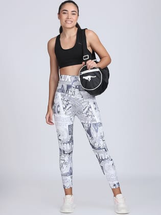 WUGO::Latest Stylish High Quality Printed Sports Wear/Printed Gym Tights/Printed Yoga Pant For Women's & Girls