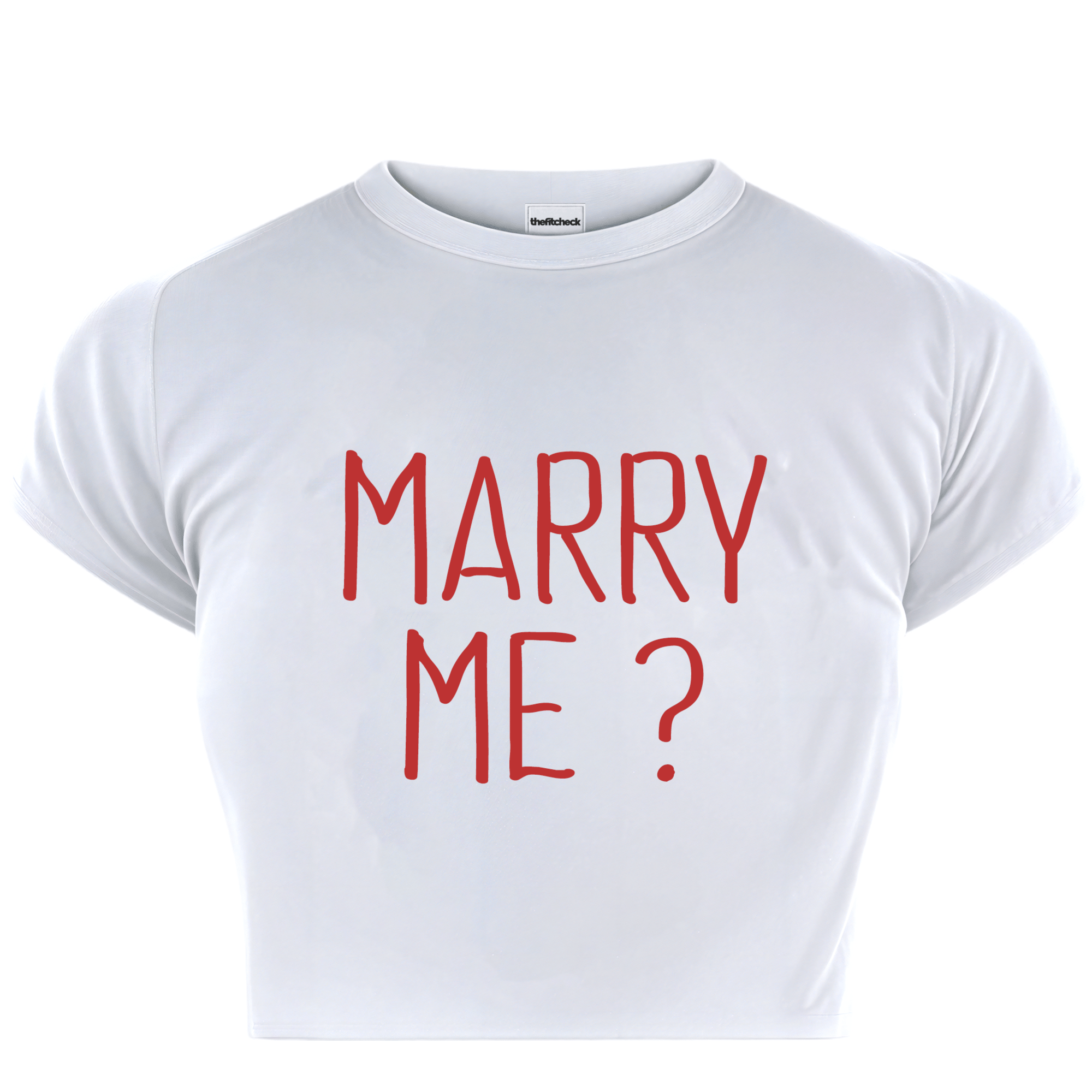 MARRY ME ? BABY TEE-XS