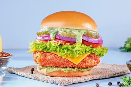 Chimichurri Chicken Burger
