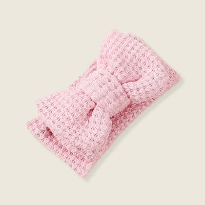 Big Bow Bands-Baby Pink