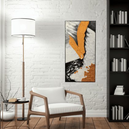 Exclusive Hand Crafted Painting Style 36-H: 63 | L: 31.5 Inch