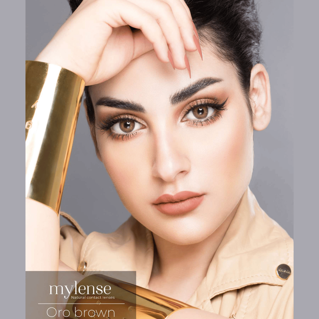 MyLense Quarterly Collection (2 Lens/Box) - Oro Brown-Plano/Zero