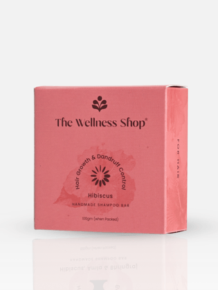 HIBISCUS SHAMPOO AND CONDITIONER BAR (CONTROLS HAIRFALL, NO PARABEN, NO SULPHATE, NO SLES)-100g