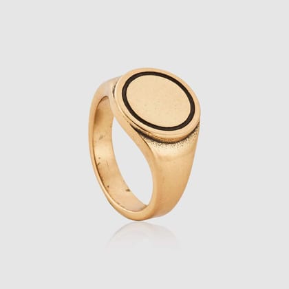 SIGNET 2.0 RING (GOLD)-S
