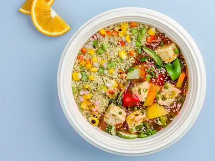 Orange Chili Tofu Bowl
