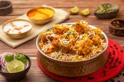Paneer Hyderabadi Biryani