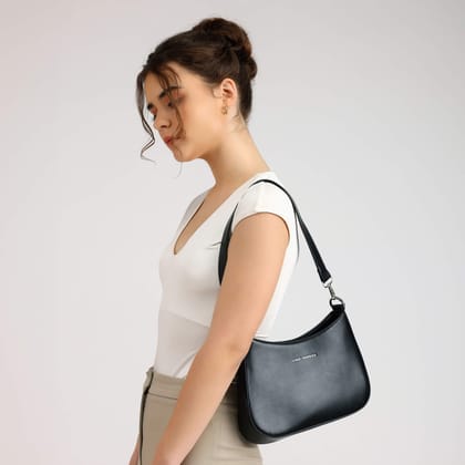 Avril Style Shoulder Bag-26X5X16cm / Black
