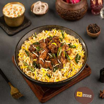 Pepper Chicken Hyderabadi Biryani