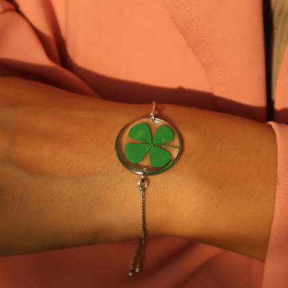 4 Clover Luck Leaf
