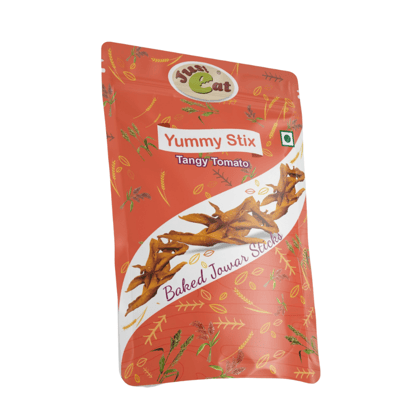 Just Eat Yummy Stix Tangy Tomato, 25 gm