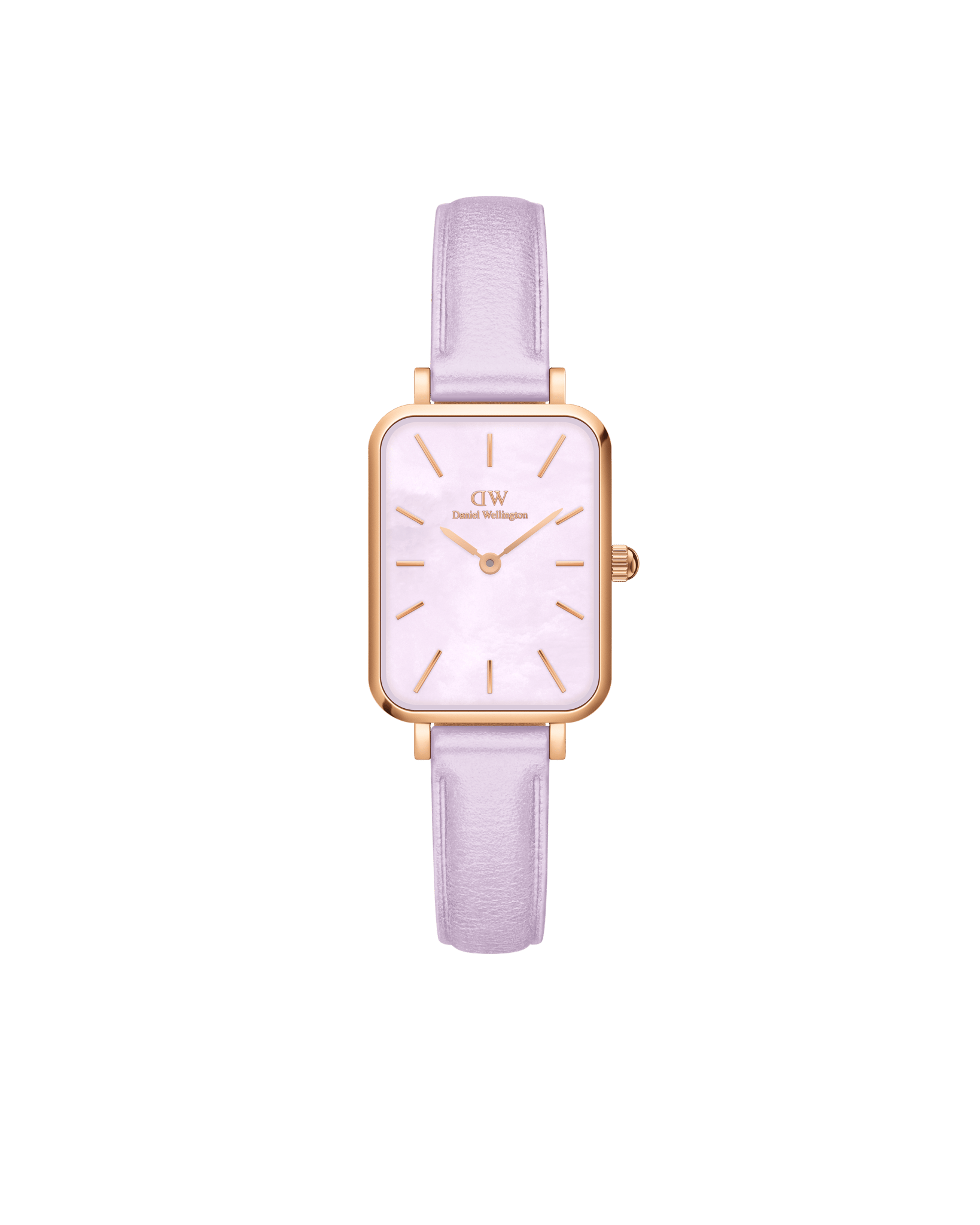 Daniel Wellington Mother of Pearl Purple Dial Women Analogue Watch - DW00100637-Purple